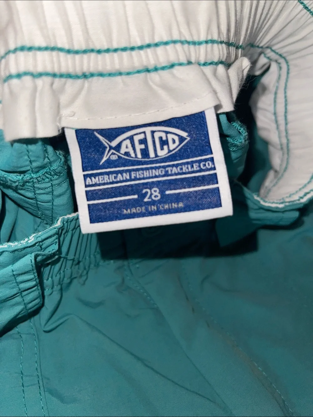 AFTCO Teal Men’s/Boys Cargo Shorts